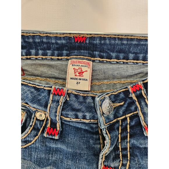 True Religion Women's Joey Boot cut Jeans size 27 - Picture 3 of 13